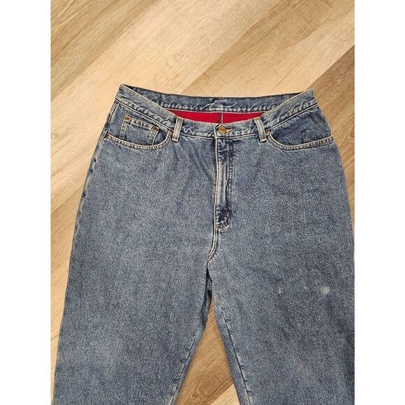L.L.Bean Fleece lined Jeans size 18R Plus size - Picture 7 of 10